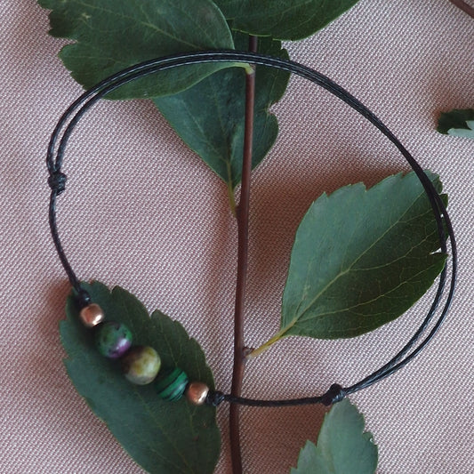 Ритуали за Изчистване и Пречистване Нова Енергия Гривна "Avess"