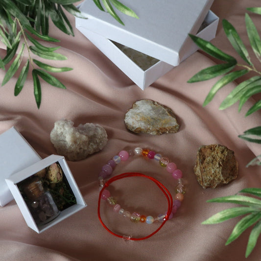 Кутия РИТУАЛИ ИЗОБИЛИЕ Гривни с Камъни и Минерали Manole 12