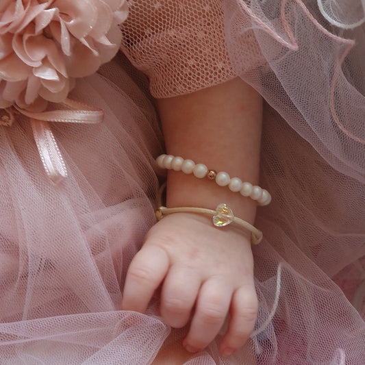 Луксозни подаръци за бебе момиче, подарък за новородено бебе, подаръци за бебе, подарък за кръщене на момиче, подарък за момиче бижута сваровски гривни, подарък за дете момиче за рожден ден, подарък за момиче на 5