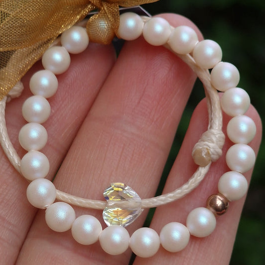 Луксозни подаръци за бебе момиче, подарък за новородено бебе, подаръци за бебе, подарък за кръщене на момиче, подарък за момиче бижута сваровски гривни, подарък за дете момиче за рожден ден, подарък за момиче на 5