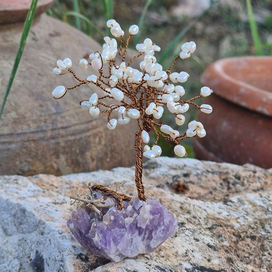 Перлено дръвче, дървото на живота от перли, подарък с перли, дръвчета с перли