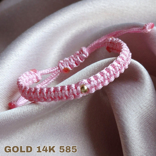 Бебешка или Детска Гривна Със Злато 14К