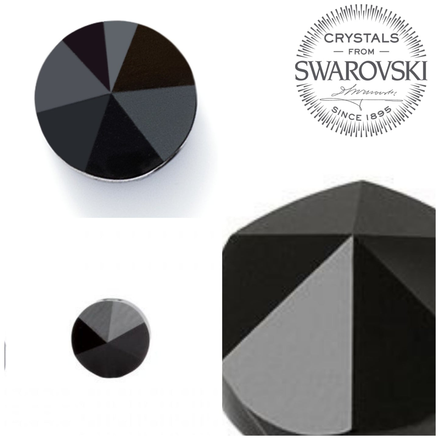 Гривна Черен Диамант Swarovski, Луксозен Подарък За Бебе, Дете, Жена Лимитирана Колекция