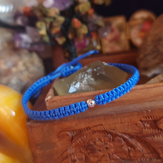 Син конец, синя гривна, амулет за пари  амулет за здраве, амулет за късмет, сини детски гривни, сини гривни, детски бижута, подарък за дете