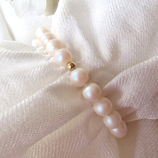 подарък За Бебе, Гривна от Перли за бебе, подарък за момиченце