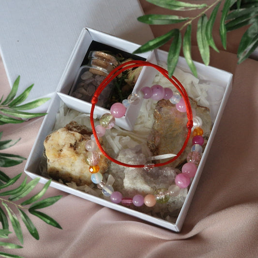 Кутия РИТУАЛИ ИЗОБИЛИЕ  Гривни с Камъни и Минерали Manole 12