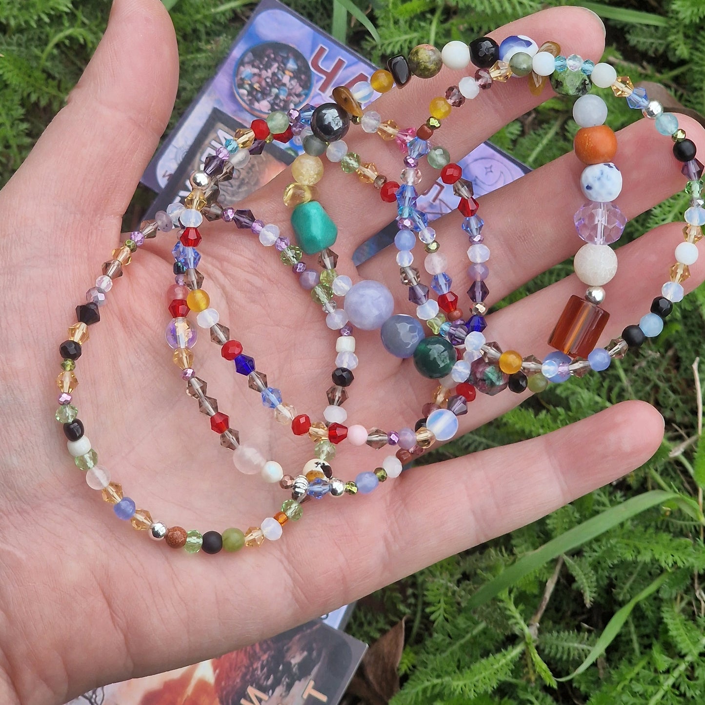 5 Гривни от Естествени Камъни и Кристали КЪСМЕТА Е С ТЕБ "LAURА"