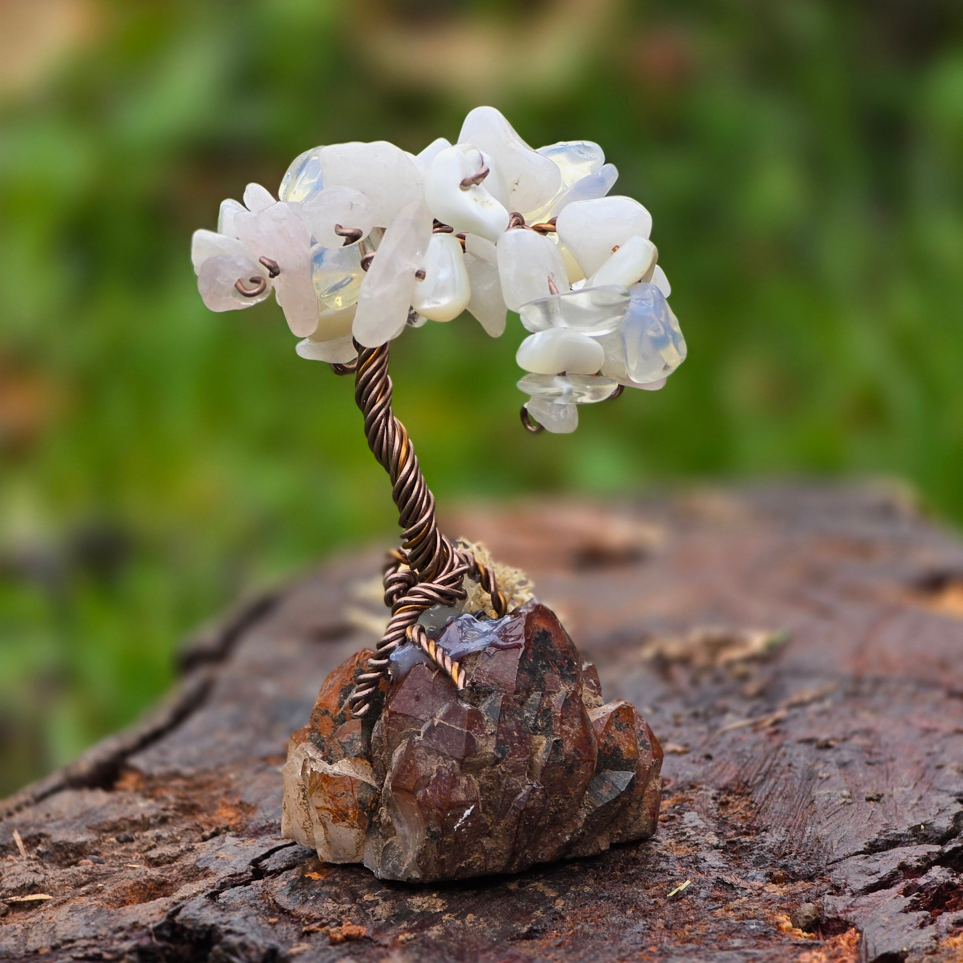 Dravcheta ot estestveni kamani, darvoto na jivota, дръвчета от естествени камъни 