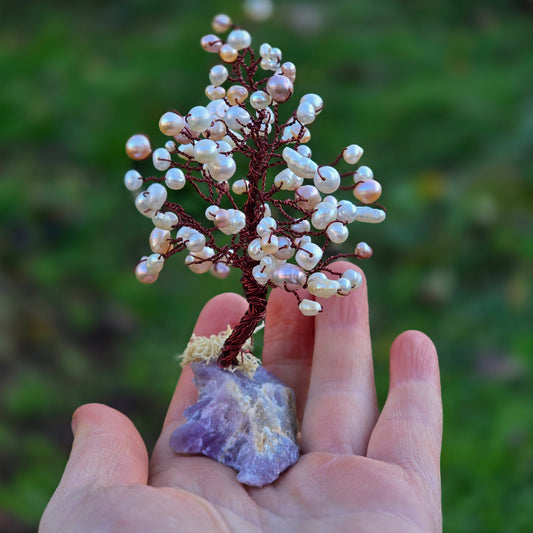 Перлено дръвче, дървото на живота от перли, подарък с перли, дръвчета с перли 