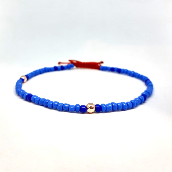 мъжки гривни червен конец естествени камъни синия гривна с червен конец