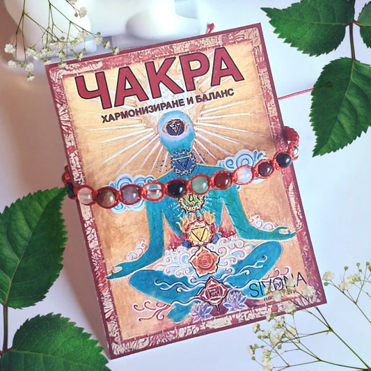 Чакра гривни, чакра камъни, чакра амулет, гривна 7 чакри, талисман за чакрите, изчистване на чакрите с камъни, отблокиране на чакрите